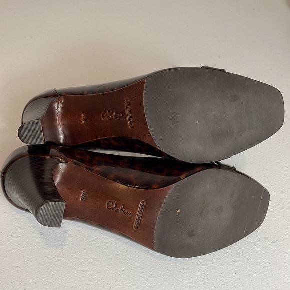 Cole Haan Rachel Tortoise Patent Pumps | Size 8.5B - Picture 9 of 11
